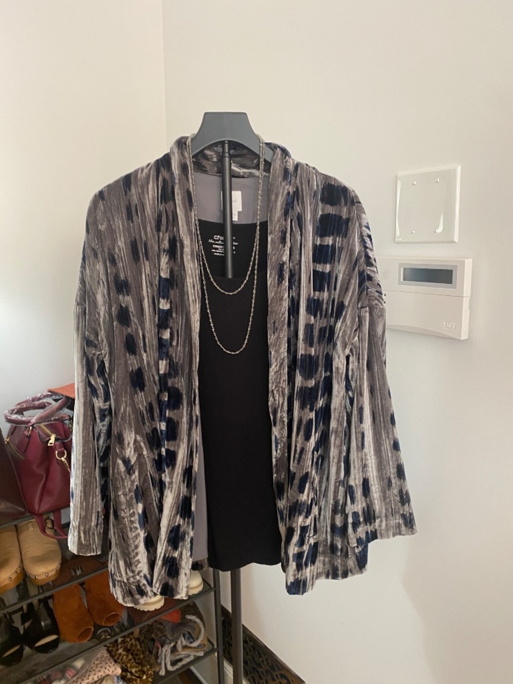 021 - Pure Jill Mulit Colored Jacket - Size Large Petite